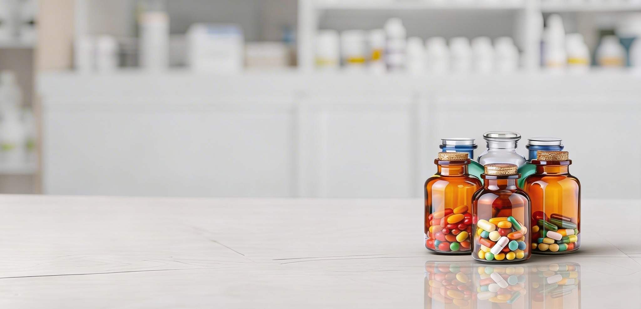 Pristine pharmaceutical laboratory